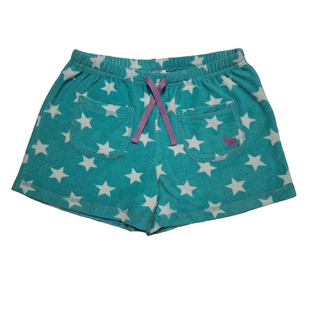 Mini Boden star print towelling shorts